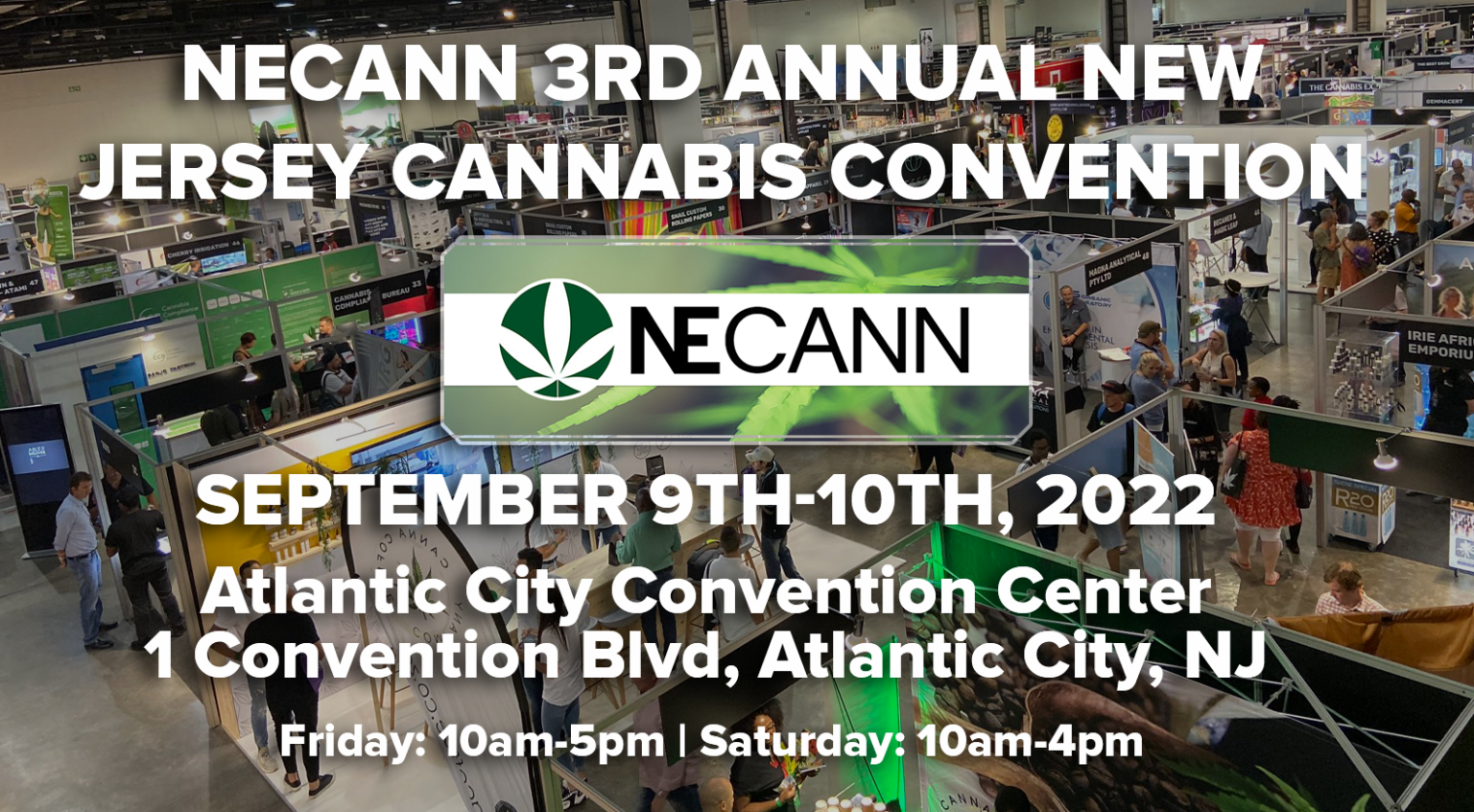 NECANN 3rd Annual New Jersey Cannabis Convention IBN