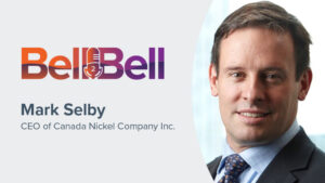 Mark Selby, CEO of Canada Nickel Company Inc.