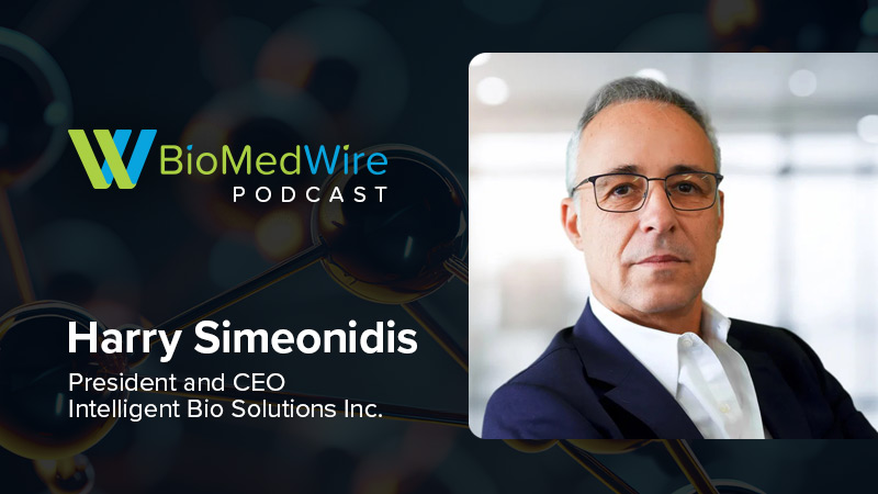 The BioMedWire Podcast Featuring Harry Simeonidis, President and CEO of Intelligent Bio Solutions Inc.