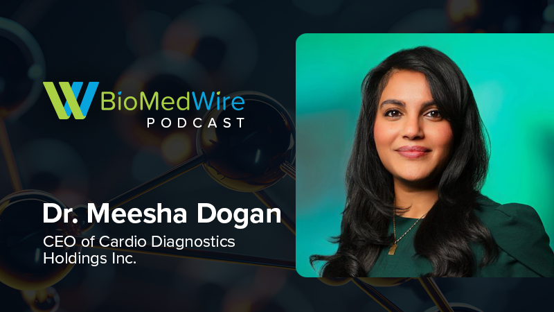 The BioMedWire Podcast Featuring Dr. Meesha Dogan, CEO of Cardio Diagnostics Holdings Inc.