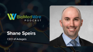 The BioMedWire Podcast featuring Shane Speirs, CEO of Adageis