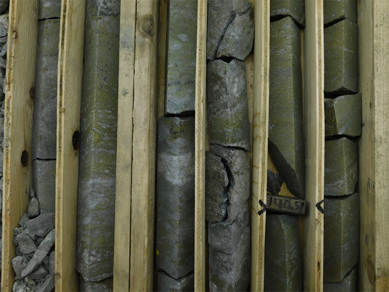 Arctic Project drill core